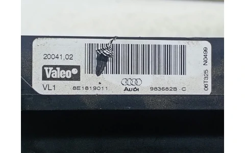 Radiator electric bord 8E1819011 Audi A4 B7 (2004 - 2008) - imagine 3