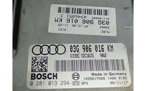 Calculator motor ECU 03G906016KM Audi A4 B7 (2004 - 2008) - imagine 3