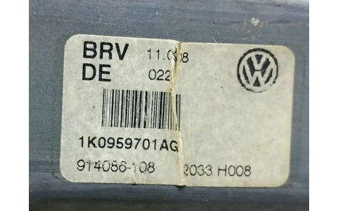 Motoras geam stanga fata 1K0959701AG Volkswagen Golf 6 (2008 - 2015) - imagine 3