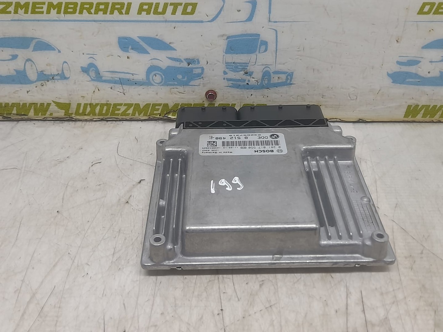 Calculator motor ECU DDE8512498 BMW X1 E84 (2009 - 2012)