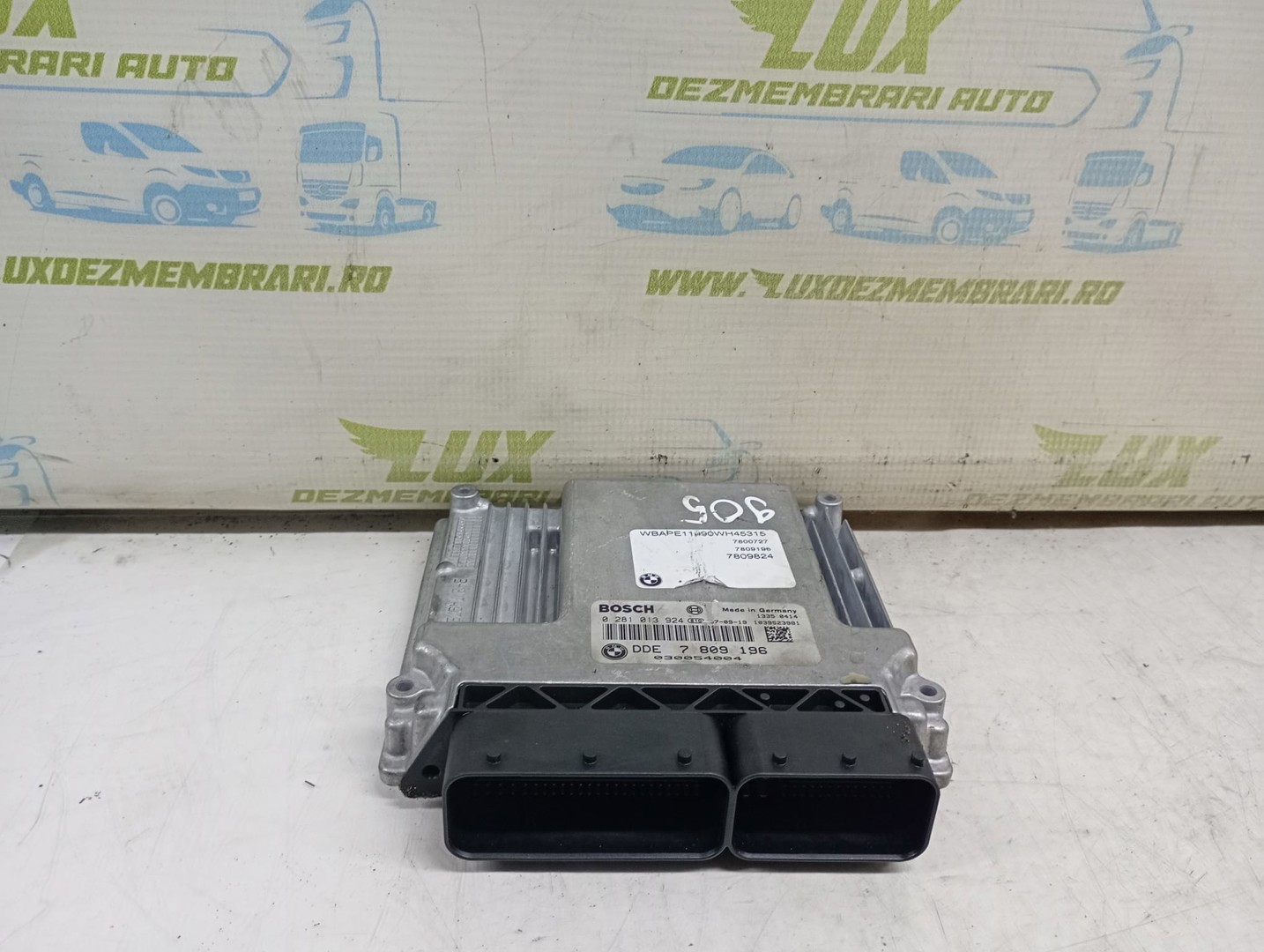 Calculator motor ECU 7809196 BMW X3 E83 (facelift) (2006 - 2010)