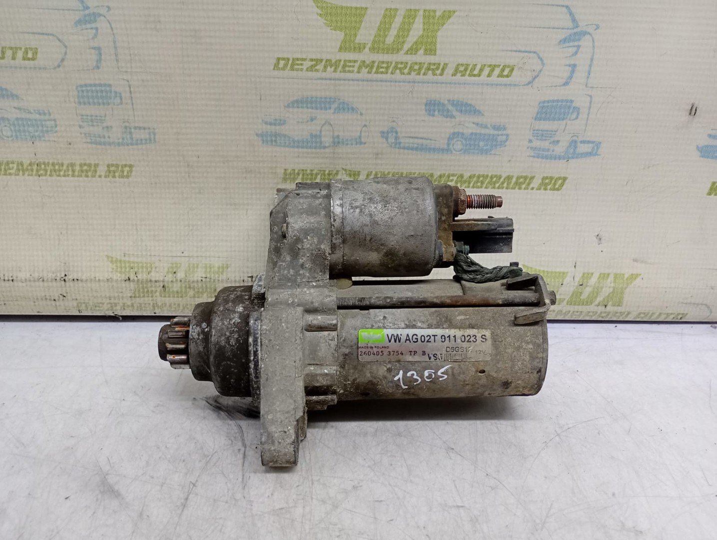 Electromotor AG02T911023S Volkswagen Polo 4 (9N) (facelift) (2005 - 2009)
