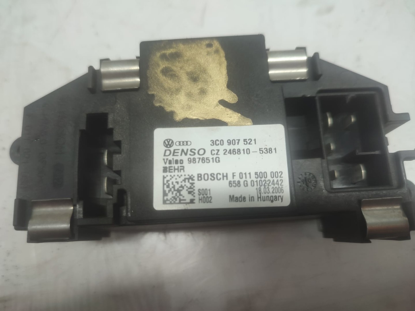 Rezistenta trepte 3c0907521 Volkswagen Golf 5 (2003 - 2009)