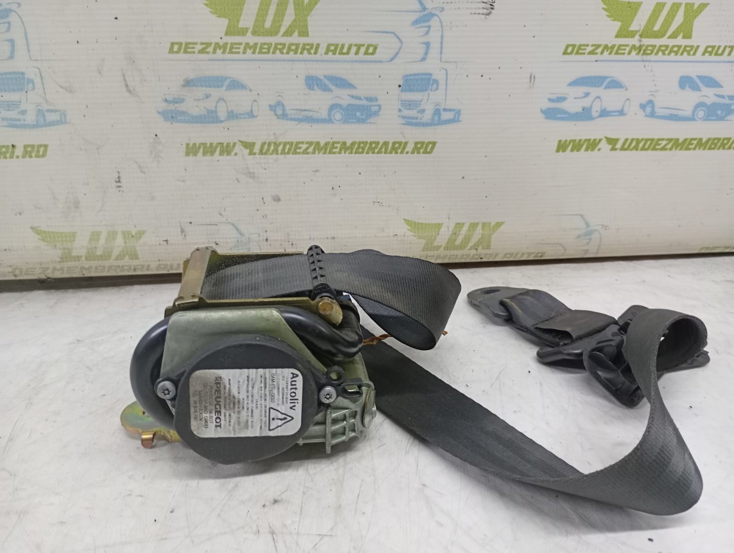 Centura siguranta stanga spate 96463299xx Peugeot 407 1 (2004 - 2010)