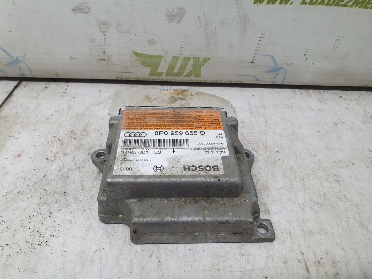 Calculator airbag 8p0959655d Audi A3 8P/8PA (facelift) (2004 - 2008)