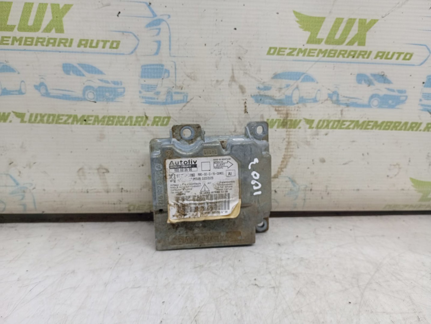 Calculator airbag 21610281-0 Peugeot 407 1 (2004 - 2010)