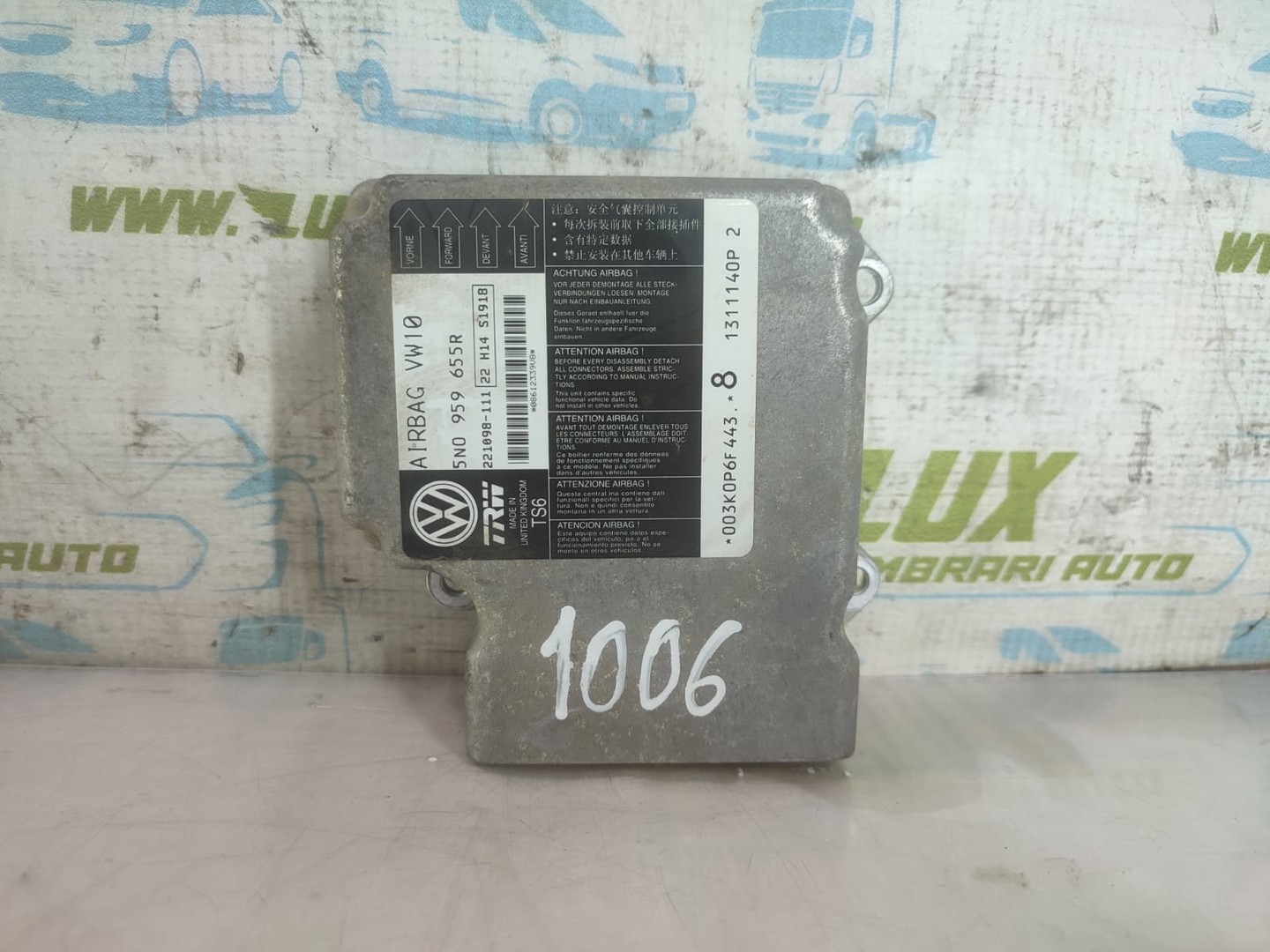 Calculator airbag 5n0959655r Volkswagen Passat B7 (2010 - 2015)