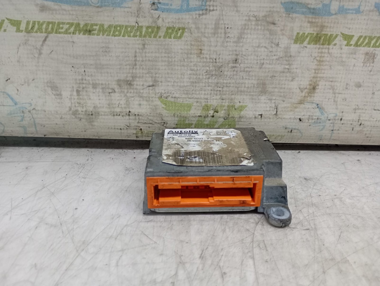 Calculator airbag 9660349980 Peugeot 206 1 (facelift) (2002 - 2009)