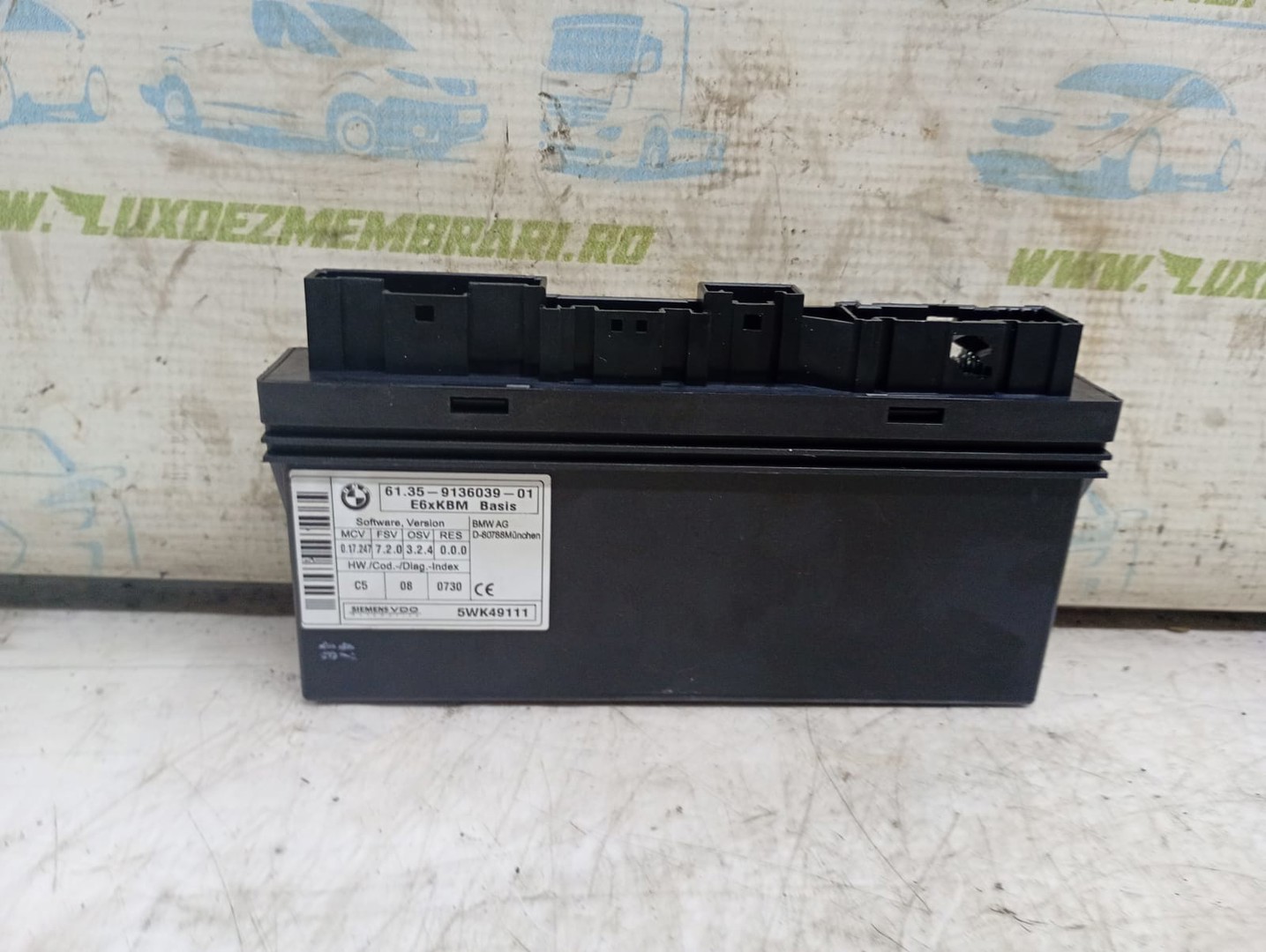 Modul confort 9136039 BMW Seria 5 E60/E61 (2003 - 2007)