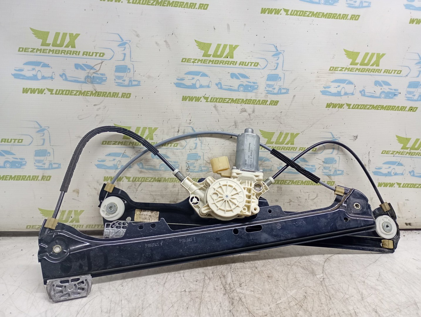 Macara geam stanga fata 7184741s BMW Seria 5 E60/E61 (2003 - 2007)