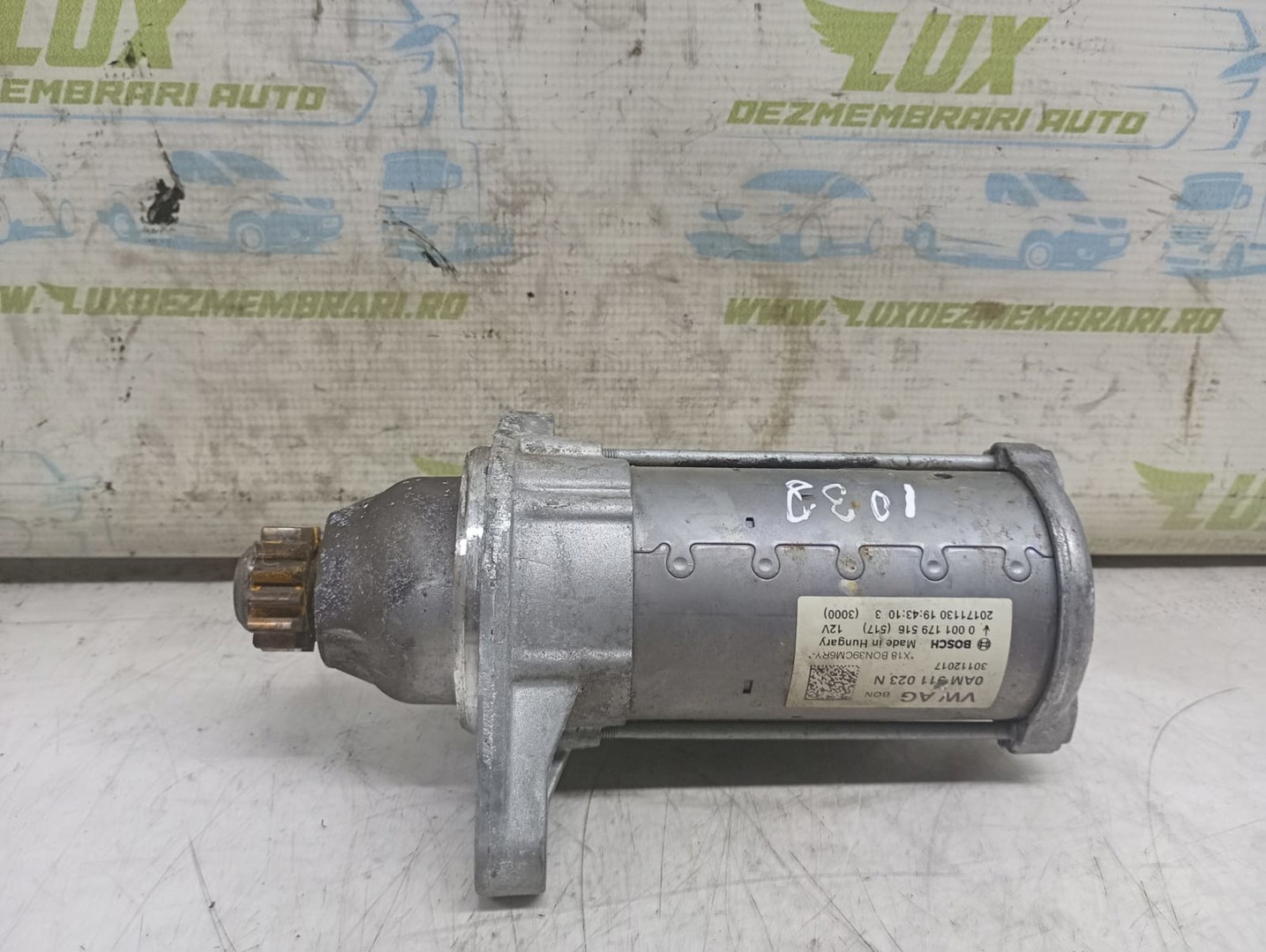 Electromotor 0001179516 Skoda Octavia 3 (facelift) (2017 - 2020)