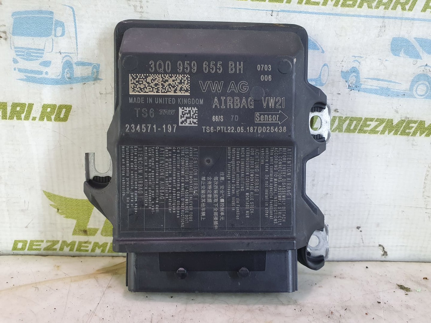 Calculator airbag 3q0959655bh Volkswagen T-Roc 1 (2017 - 2020)