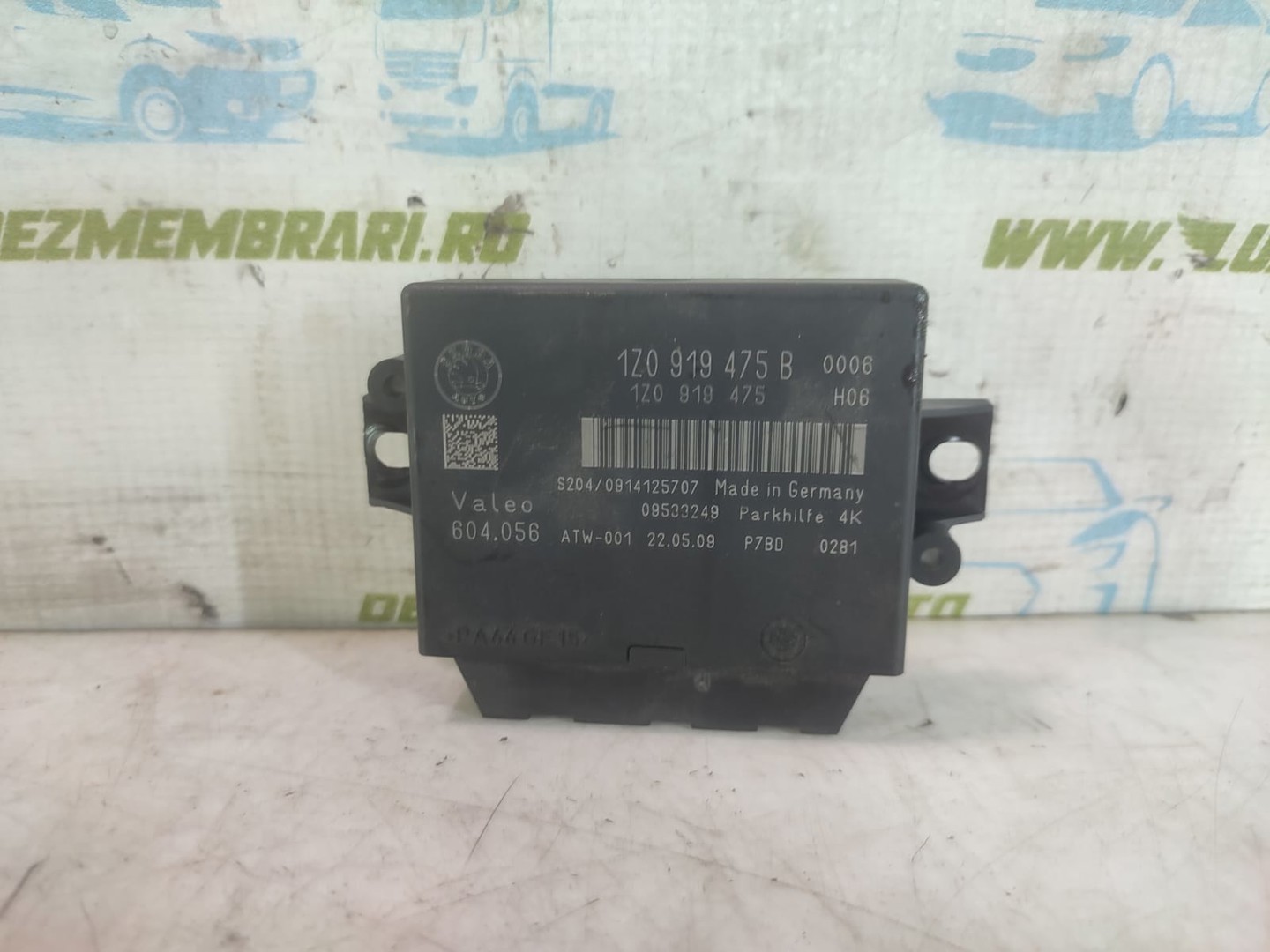 Modul senzori parcare 1z0919475b Skoda Octavia 2 (facelift) (2008 - 2013)
