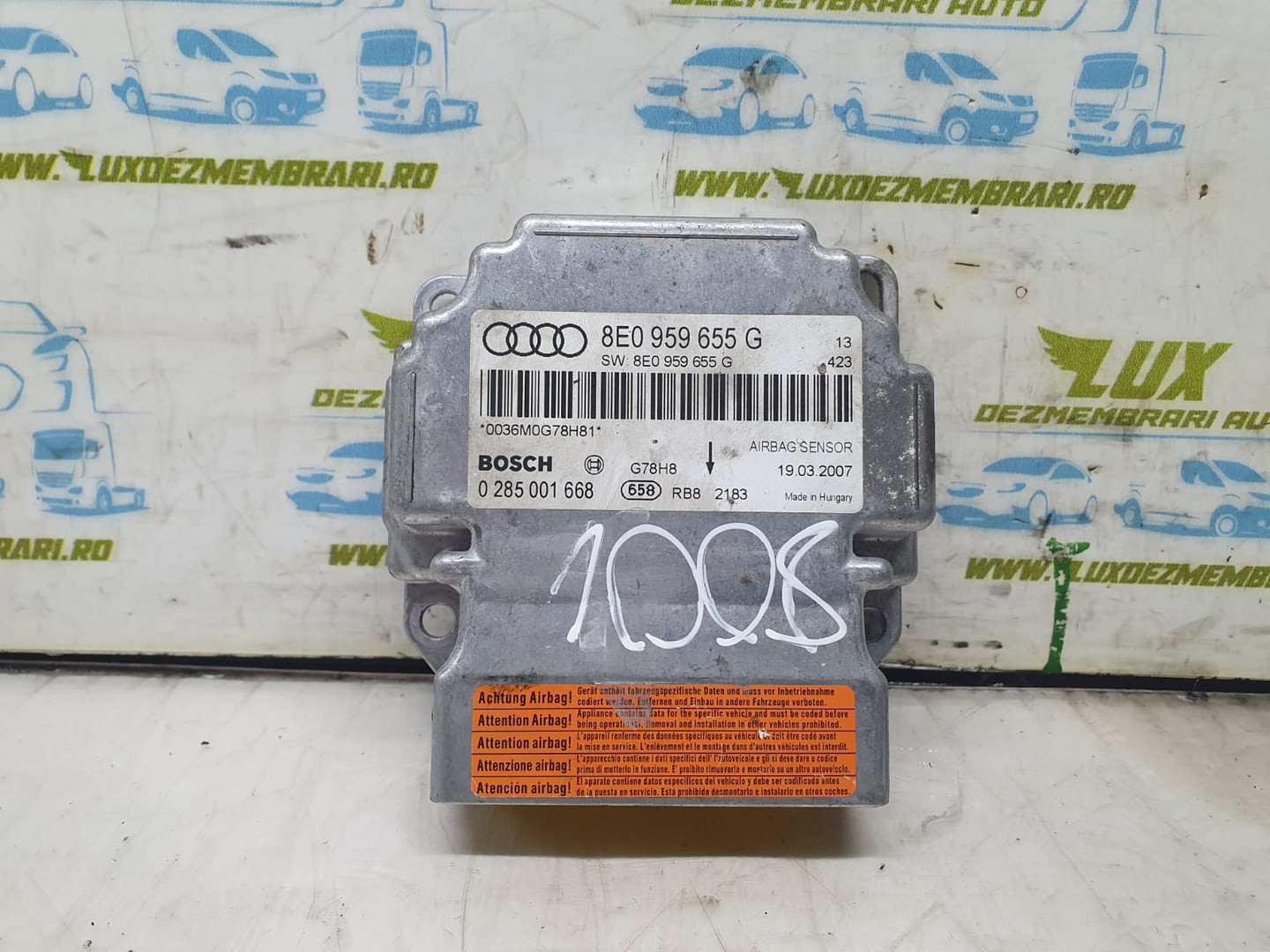 Calculator airbag 8e0959655g Audi A4 B7 (2004 - 2008)