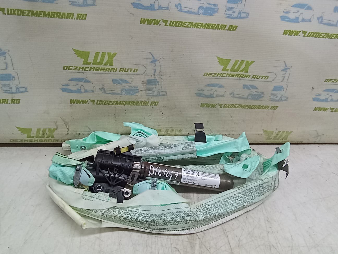 Airbag cortina dreapta 3c0880742g Volkswagen Passat B7 (2010 - 2015)