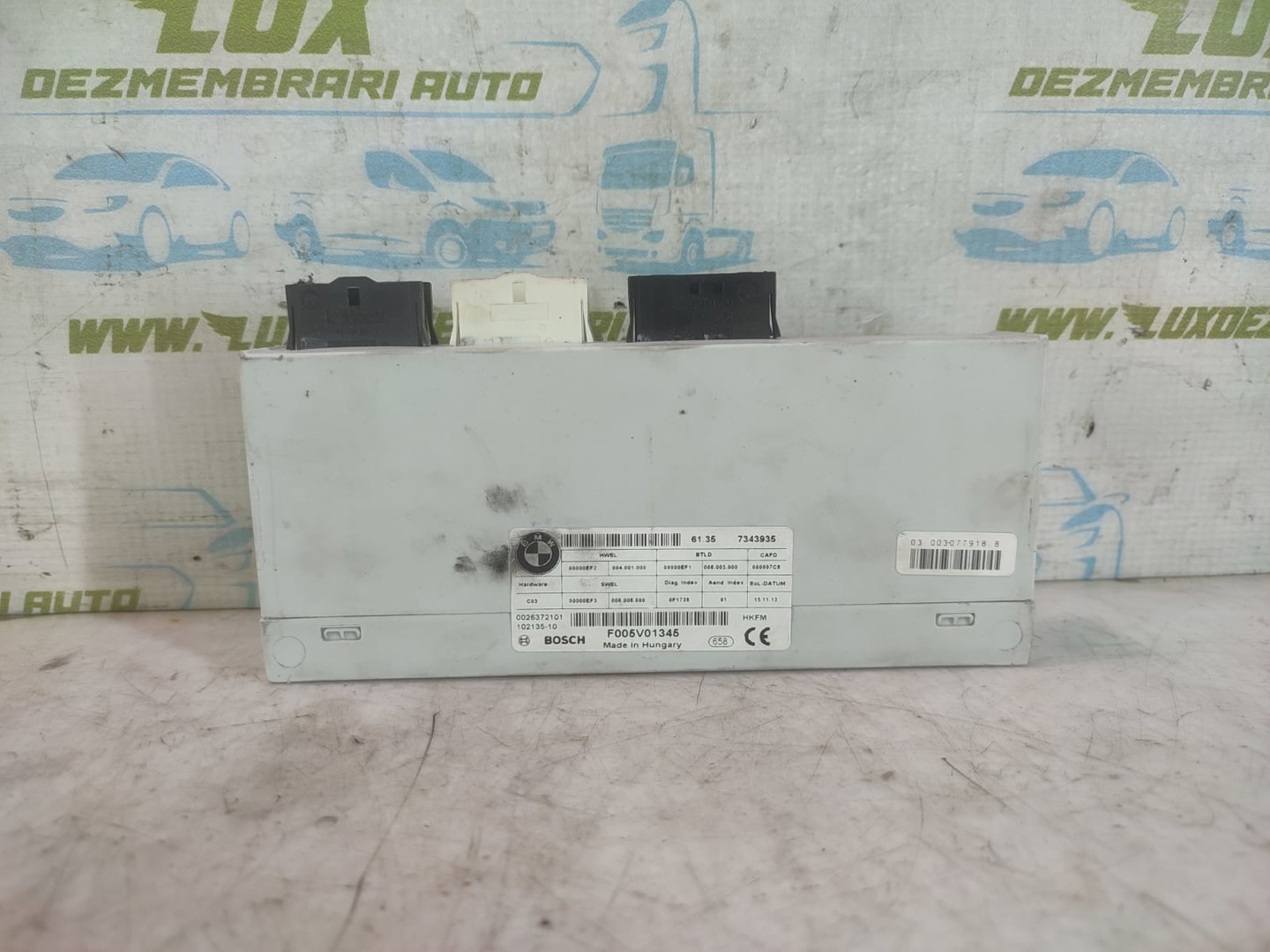 Modul portbagaj 7343935 BMW Seria 3 F31 (2011 - 2016)