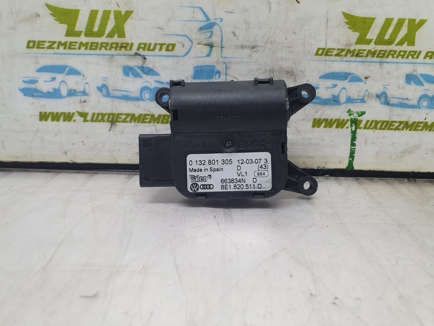 Motoras clapeta mixaj aer 8E1820511D Audi A4 B7 (2004 - 2008)