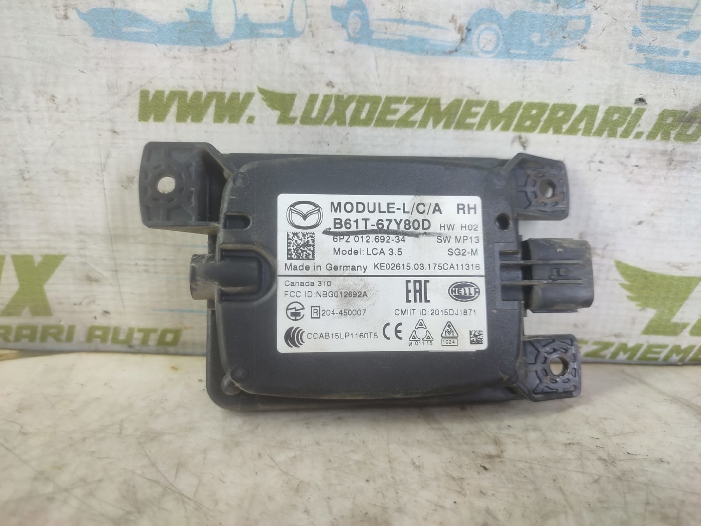 Modul Blind Spot b61t-67y80d Mazda 3 BM (facelift) (2016 - 2019)