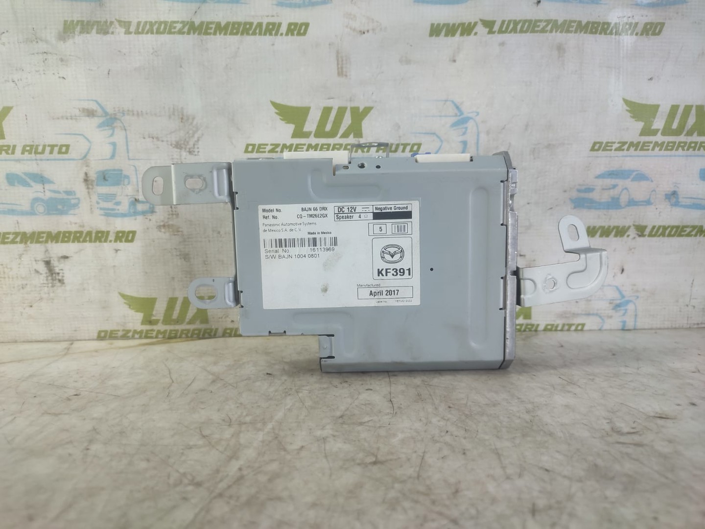 Modul radio bajn66drx Mazda 3 BM (facelift) (2016 - 2019)