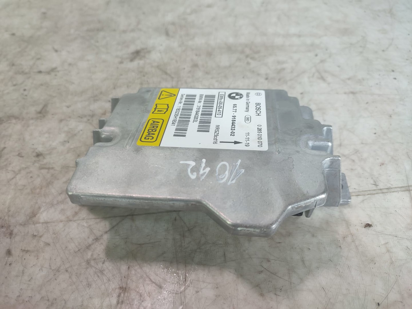 Calculator airbag 0285010070 BMW X1 E84 (2009 - 2012)