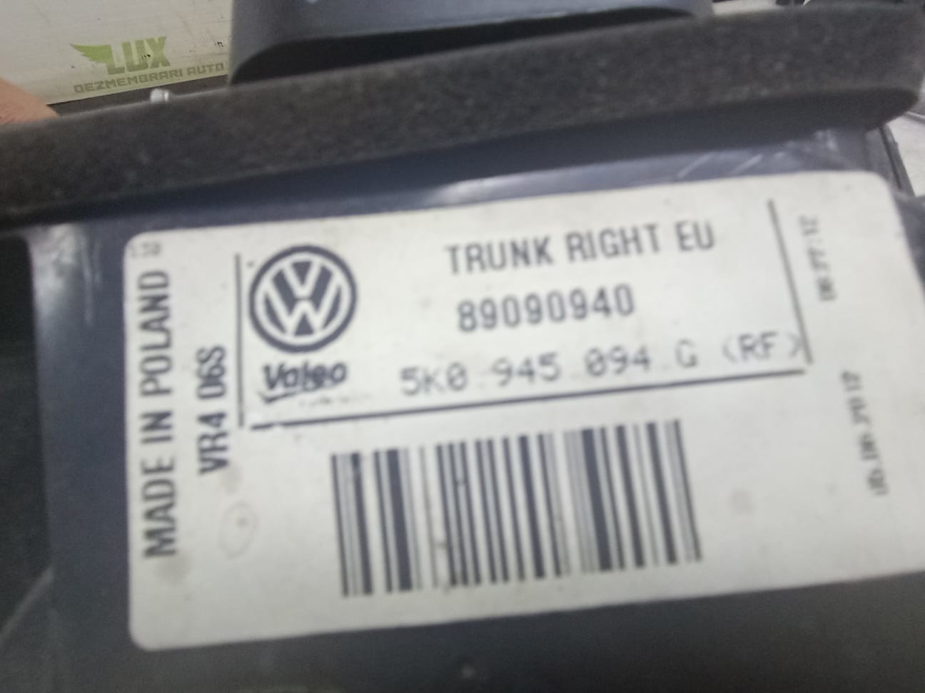 Stop dreapta haion 5k0945094g Volkswagen Golf 6 (2008 - 2015)