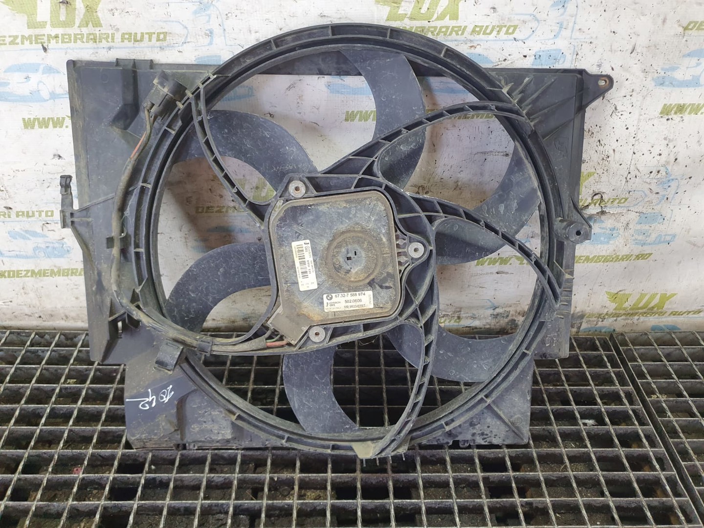Electroventilator gmv 7588974 BMW X1 E84 (2009 - 2012)