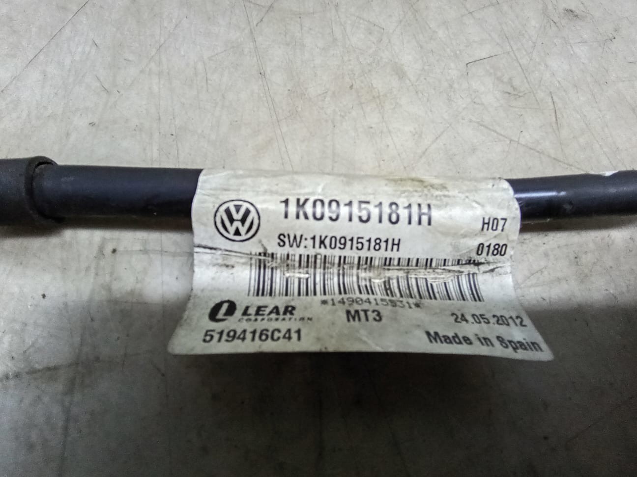 Borna baterie 1k0915181h Volkswagen Golf 6 (2008 - 2015)