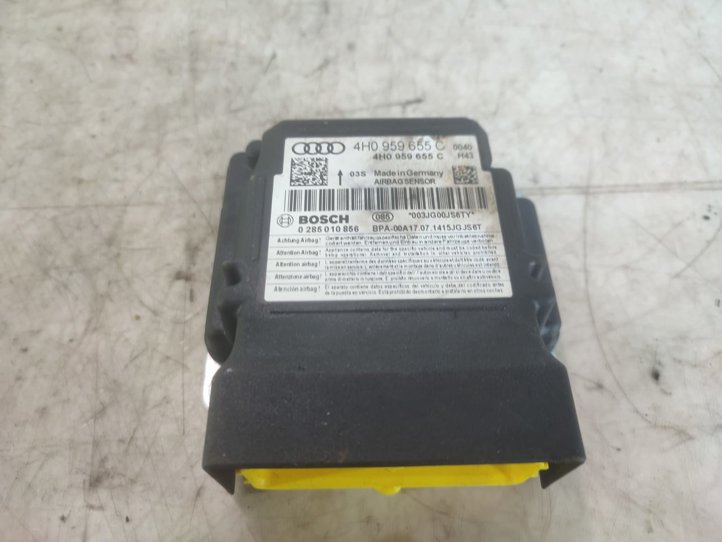 Calculator airbag 4h0959655c Audi A6 4G/C7 (facelift) (2014 - 2020)