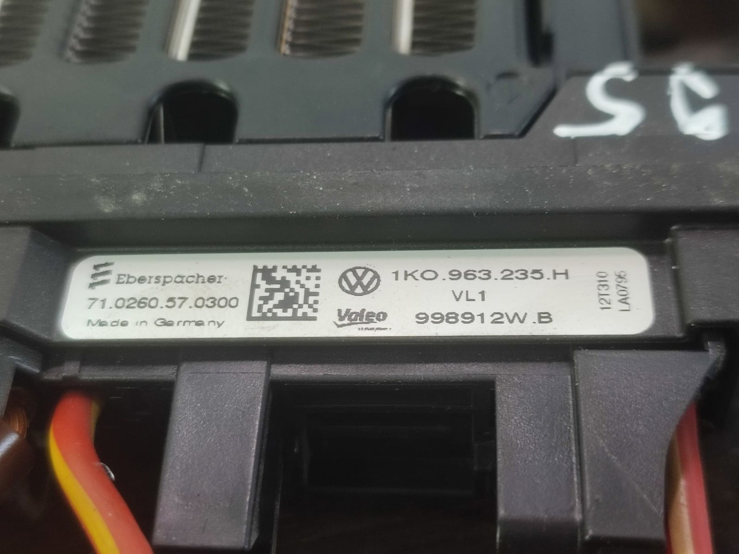 Radiator electric bord 1k0963235h Volkswagen Passat CC 1 (facelift) (2012 - 2017)