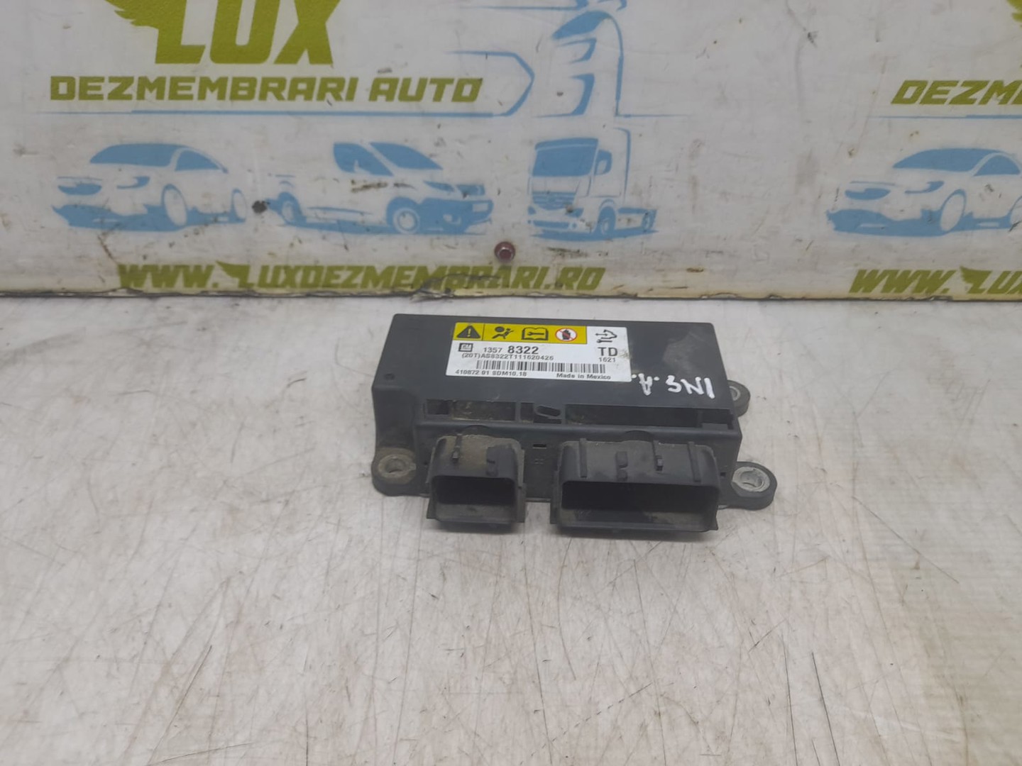 Calculator airbag 13578322 Opel Insignia A (2008 - 2014)
