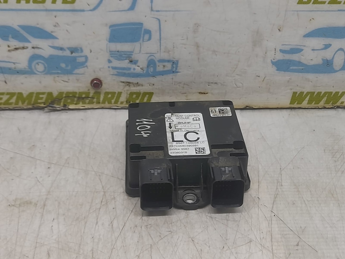 Calculator airbag 6s6T14B056LC Ford Fiesta 5 (2001 - 2007)