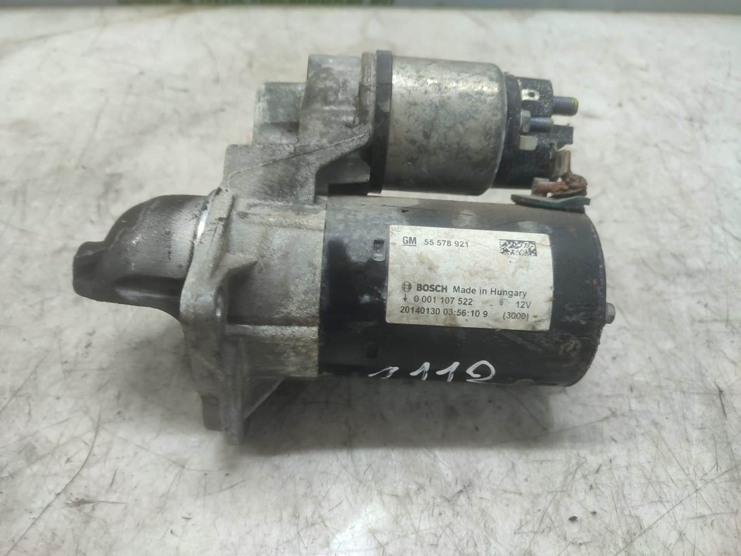 Electromotor 55578921 Opel Adam 1 (2012 - 2020)