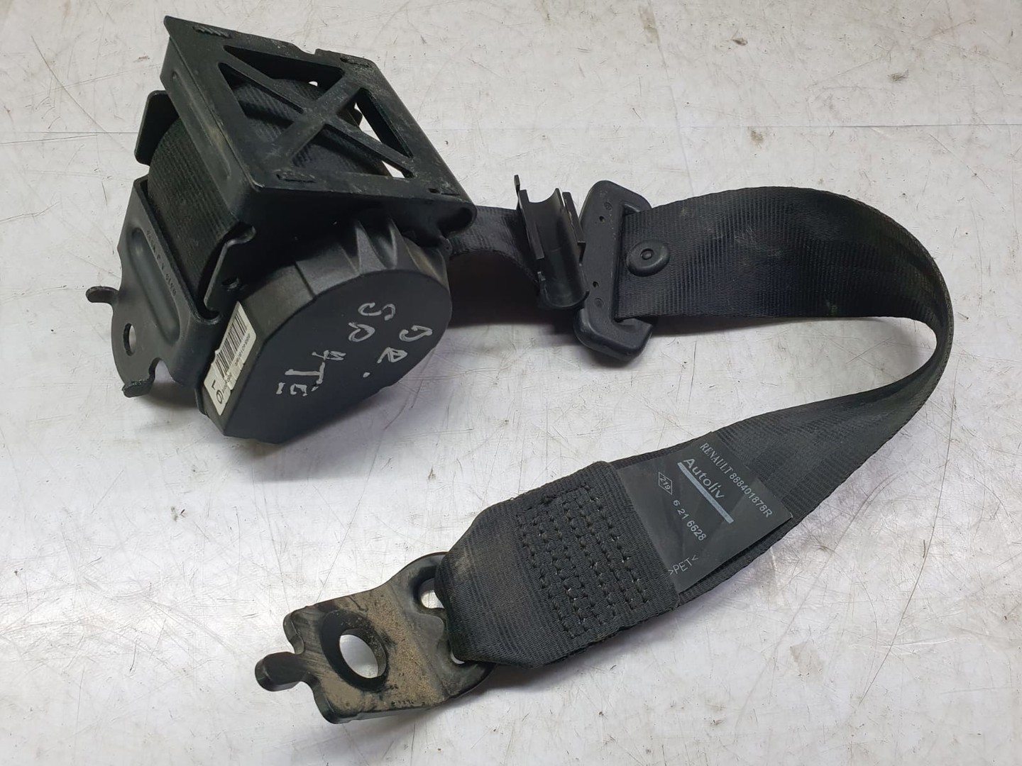 Centura siguranta stanga spate 888401878r Renault Clio 4 (2012 - 2020)