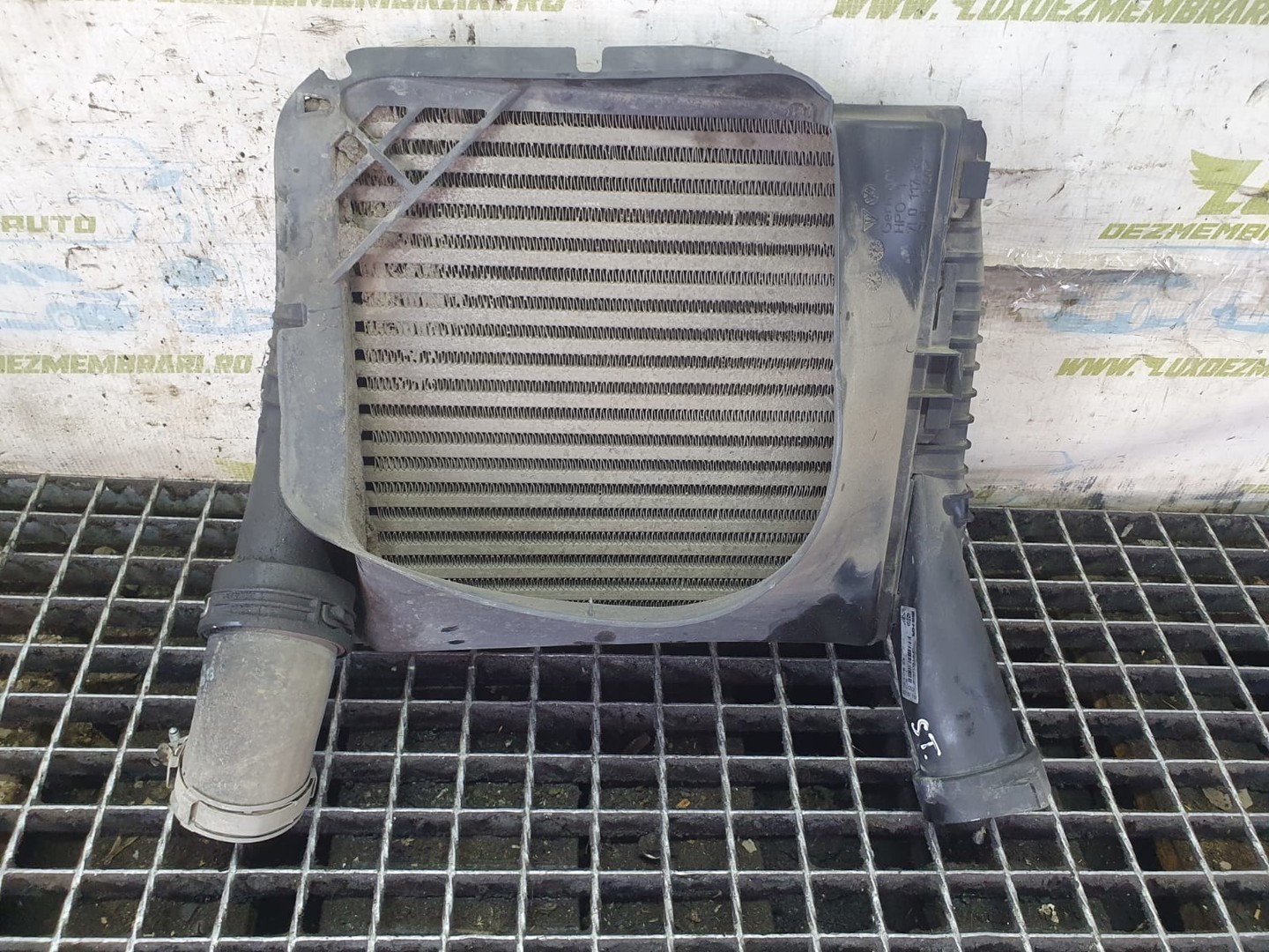 Radiator intercooler 7L0117339 Volkswagen Touareg 1 (7L) (2002 - 2007)