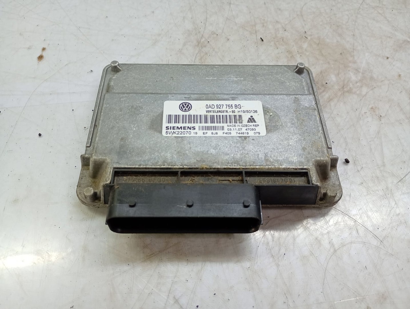 Calculator motor ECU 0ad927755bg Volkswagen Touareg 1 (7L) (2002 - 2007)