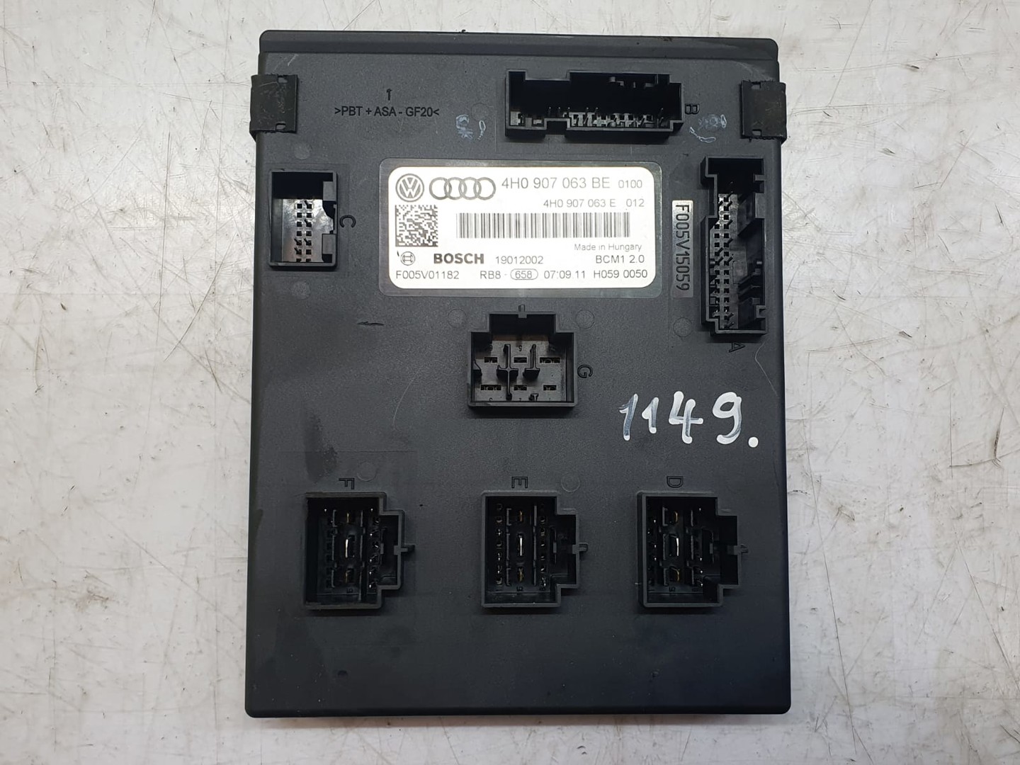 Modul confort 4h0907063be Audi A6 4G/C7 (2010 - 2014)