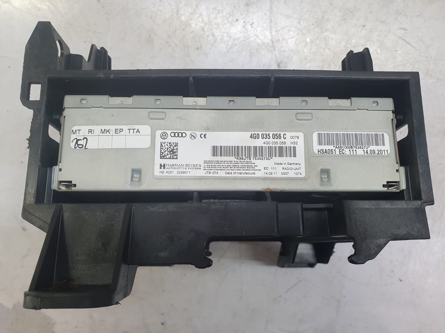 Modul radio 4g0035056c Audi A6 4G/C7 (2010 - 2014)