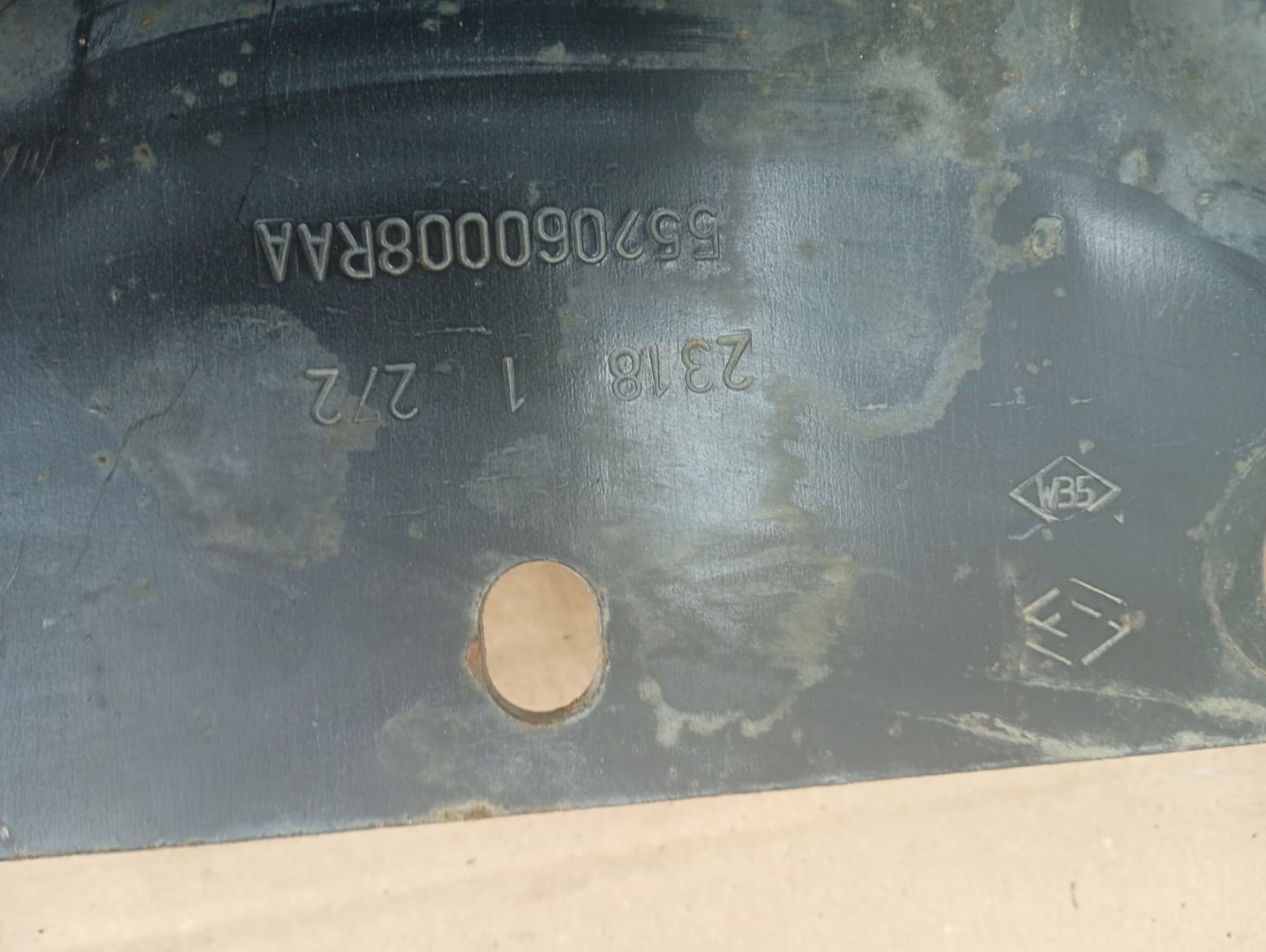 Foaie de arc 550205402R Renault Master 3 (1st facelift) (2014 - 2019)