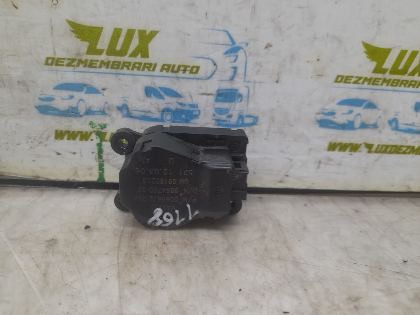 Motoras clapeta mixaj aer 09180203 Dacia Logan 2 (2013 - 2016)