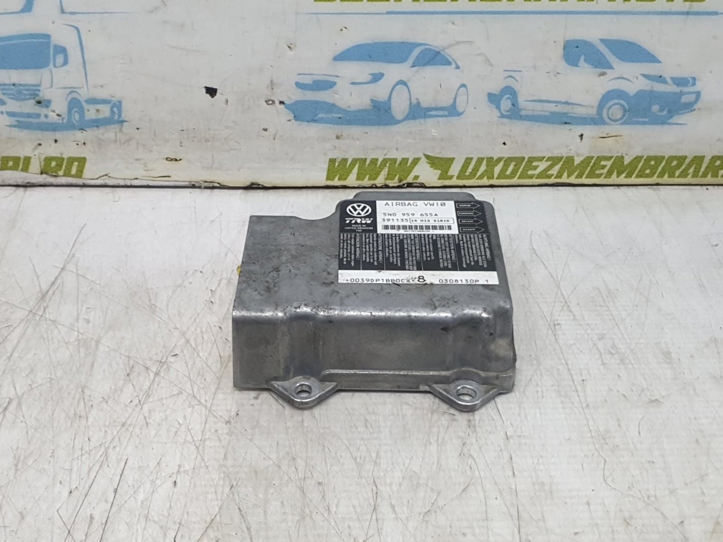 Calculator airbag 5N0959655A Seat Leon 2 (1P) (2005 - 2009)