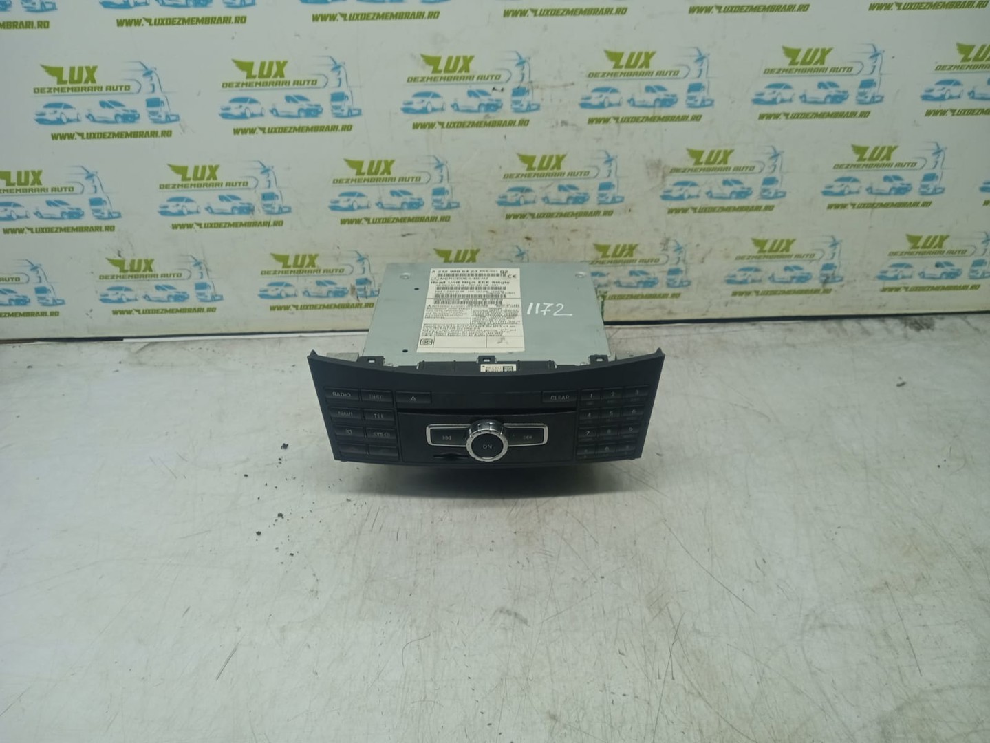 Radio cd a2129006423 Mercedes Benz E-Class W212 (2009 - 2013)