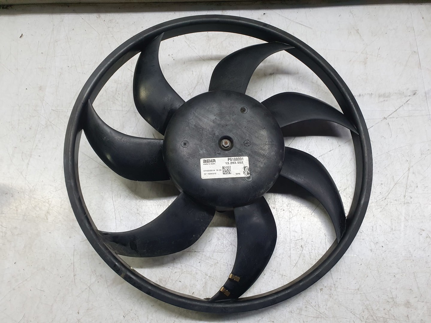 Electroventilator gmv 5yy0283 Opel Corsa D (2006 - 2011)