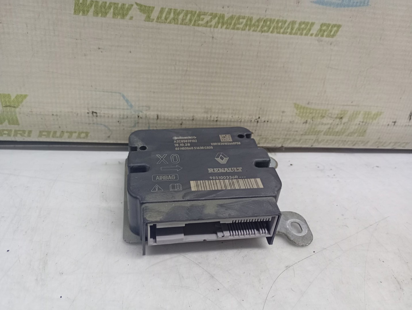 Calculator airbag A2C85839102 Dacia Dokker 1 facelift (2017 - 2020)