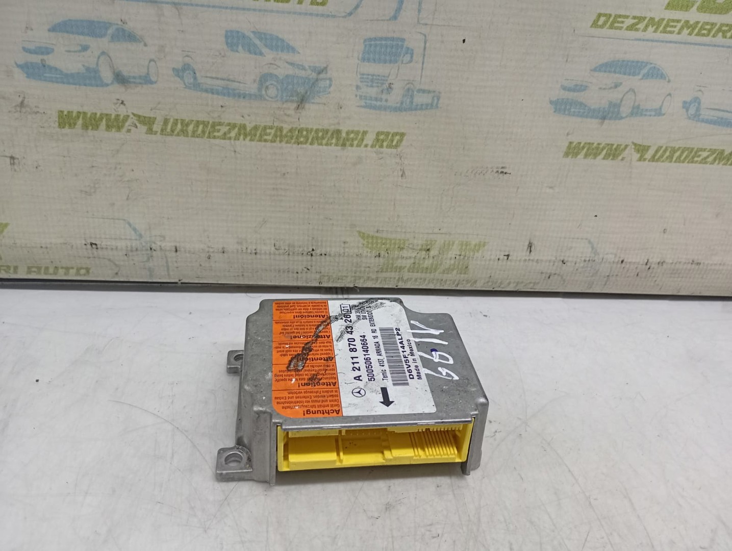 Calculator airbag A2118704326 Mercedes Benz E-Class W211/S211 (2002 - 2006)