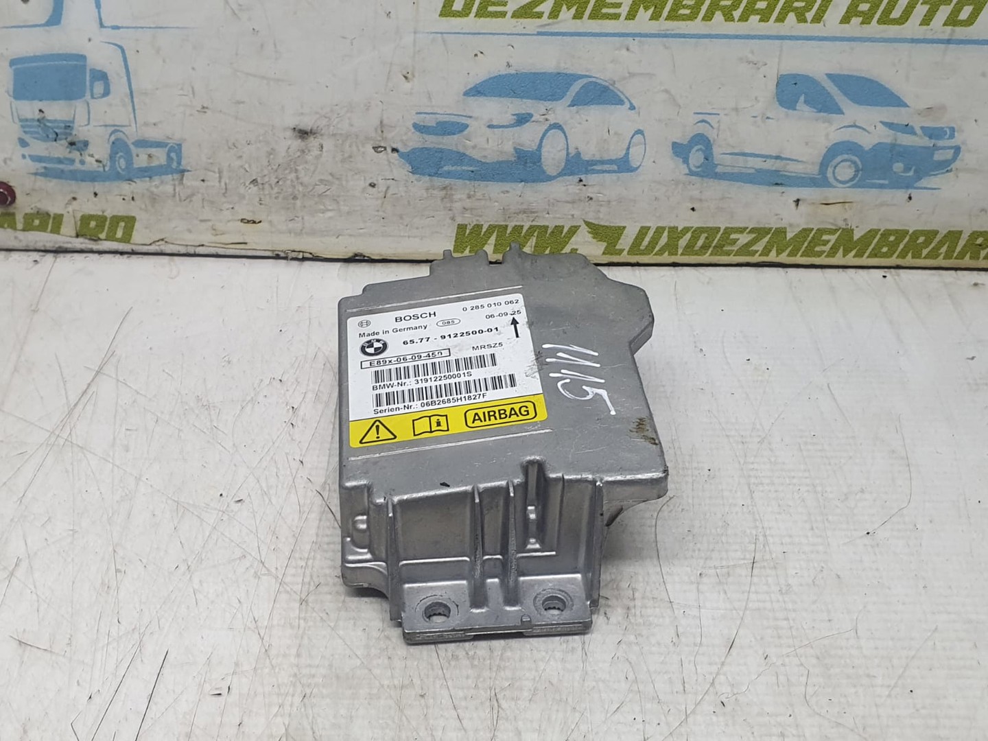 Calculator airbag 0285010062 BMW Seria 3 E90 (2004 - 2010)