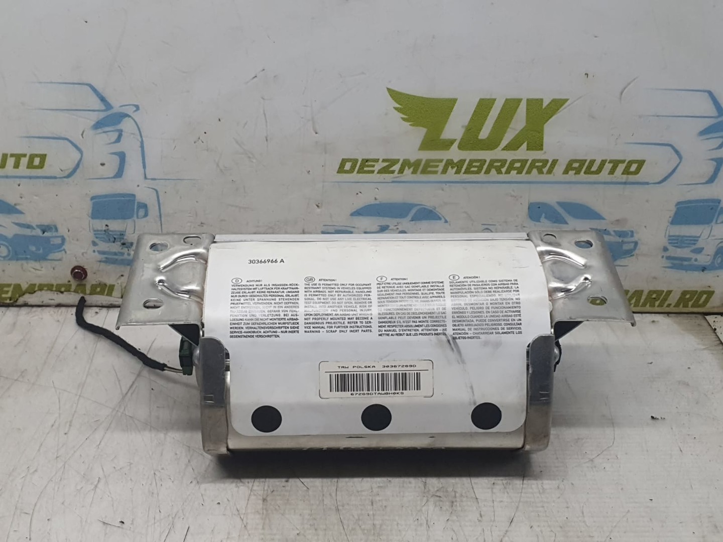 Airbag pasager 399113225016 BMW Seria 3 E90 (2004 - 2010)