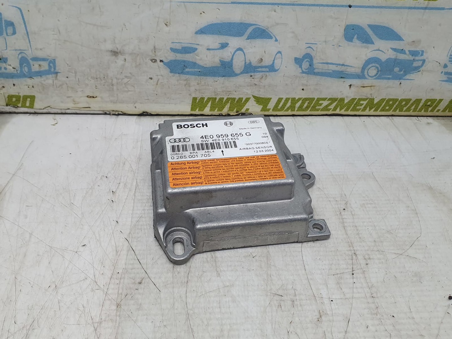 Calculator airbag 4E0959655G Audi A8 D3/4E (2th facelift) (2007 - 2010)