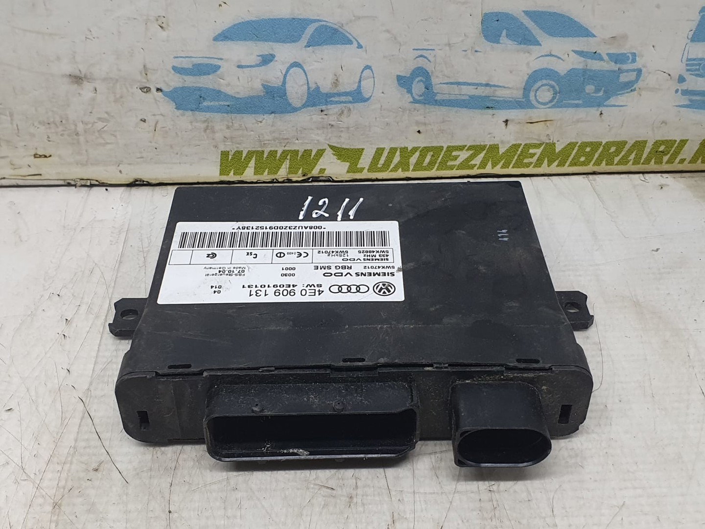 Modul confort 4E0909131 Audi A8 D3/4E (2th facelift) (2007 - 2010)