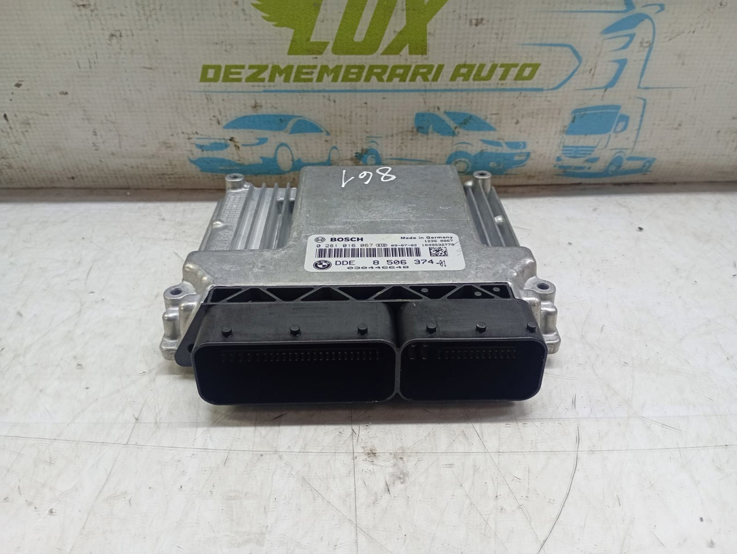 Calculator motor ECU 8506374-01 BMW Seria 3 E91 (2004 - 2010)
