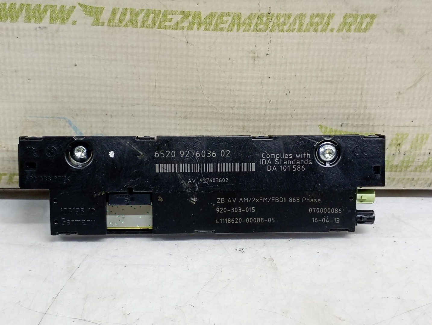 Amplificator antena 927603602 BMW Seria 5 F11 (2009 - 2013)